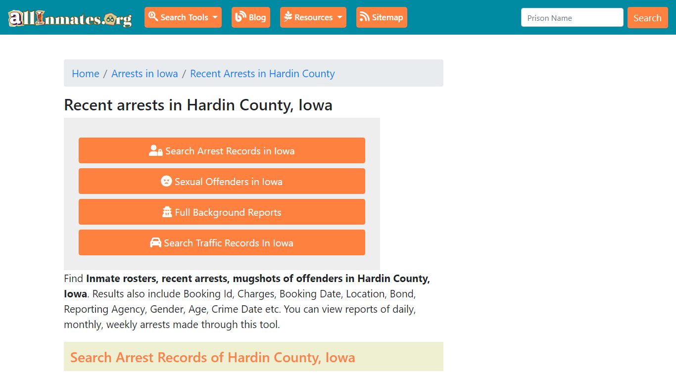 Recent arrests in Hardin County, Iowa | Mugshots, Rosters, Inmates, Crimes